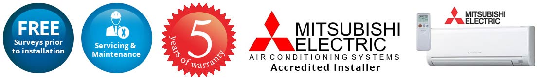 mitsubishi air conditioning gloucester